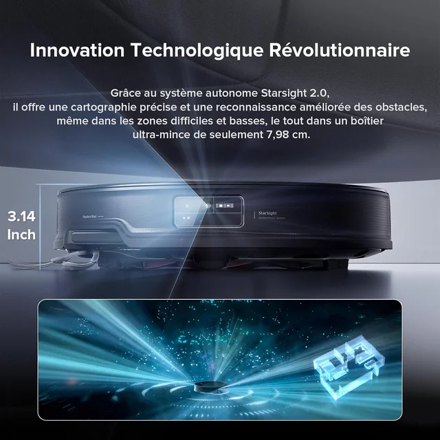 Roborock Saros 10R — vue 2